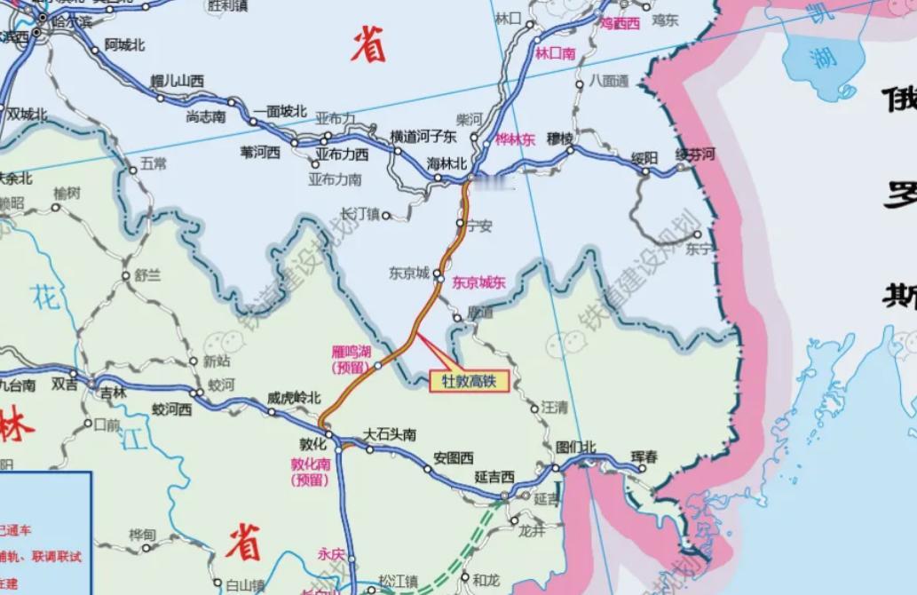 2条高铁连接线年内开工落空，卡在哪一关？牡敦高铁全长约196公里、投资约270