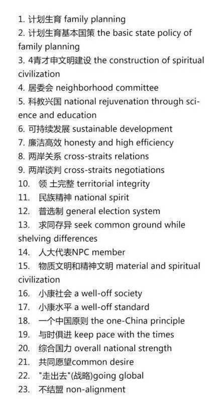 英语翻译必背中国文化特色单词！​​​