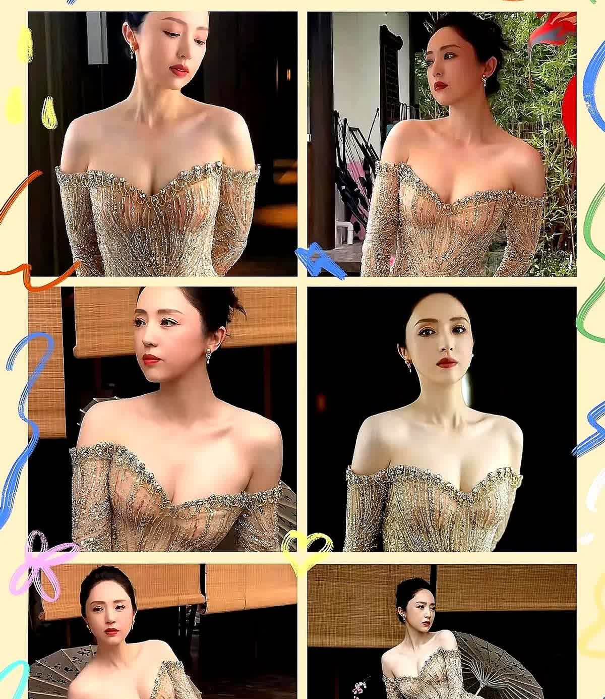 不敢看🙈刷到董璇这组照片，秒懂她新婚老公咋想的！45岁