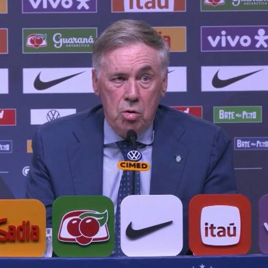 内马尔无缘巴西友谊赛名单🚨🇧🇷卡洛·安切洛蒂：“如果内马尔身体状况100%