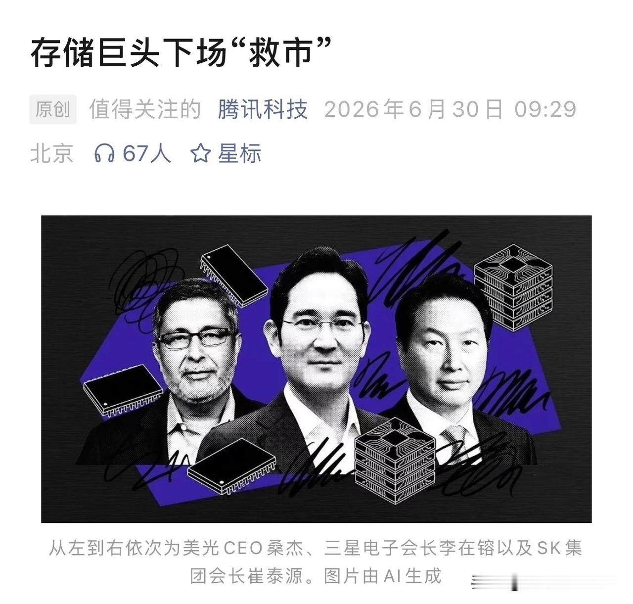 最近想换手机、电脑的朋友注意了，内存涨价潮不是短期波动，是实打实要连涨3年的硬趋