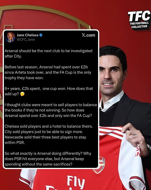 🔴⚪️阿森纳也该被调查？