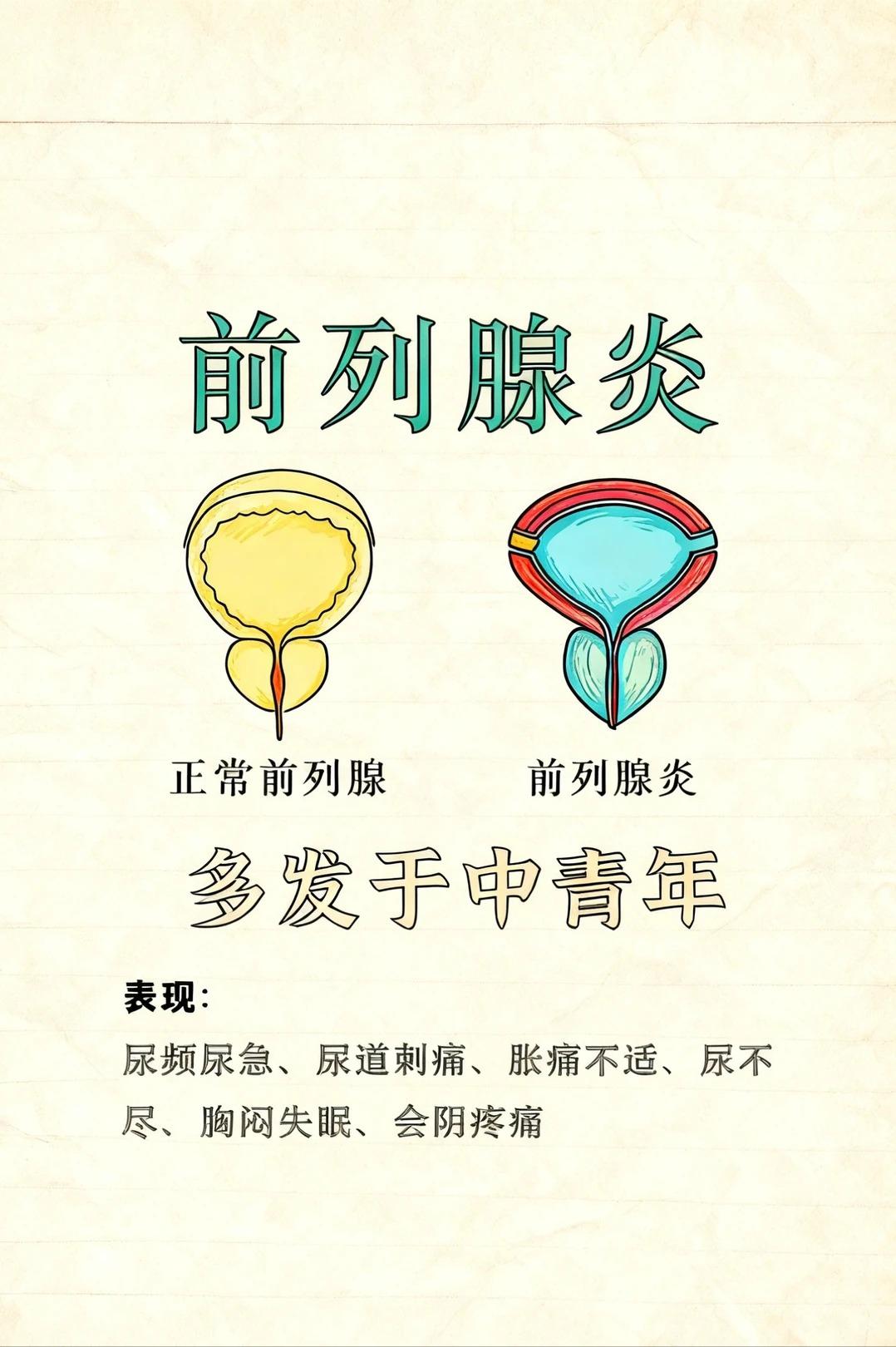 前列腺炎值得注意的2件事