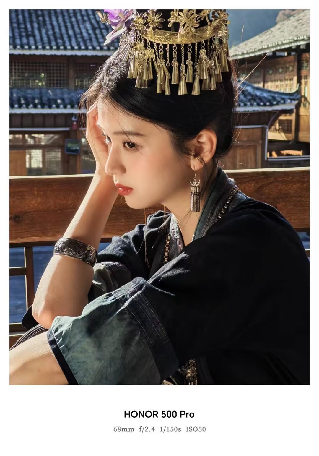 荣耀500系列的人像能力是真的强，拍照效果非常有质感，我这种非专业摄影选手，随手