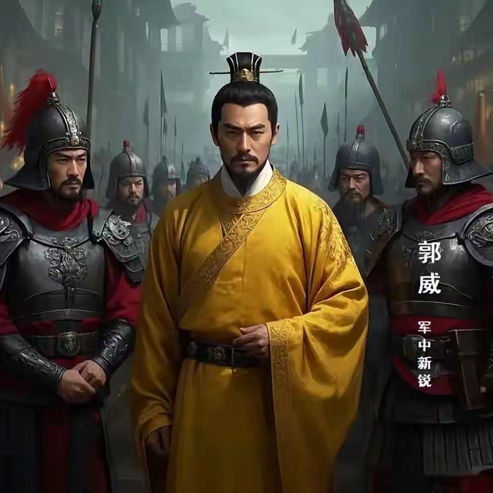 如是历史太平年乾祐之乱，后汉皇帝刘承祐猜忌顾命大臣，乘郭威在外时下诏将开封城内