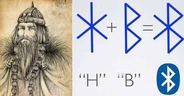1000年前的丹麦挪威国王“蓝牙王”哈拉尔德HaraldBlåtand统一了分