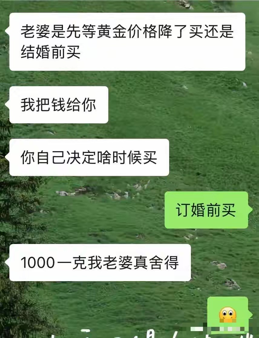 准备订婚了，男朋友问我五金等降价买还是结婚前买​​​