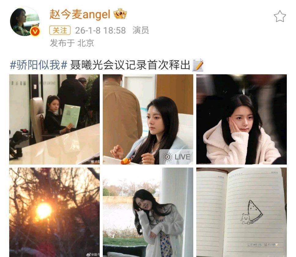 赵今麦聂曦光会议记录首次释出聂曦光会议记录首次释出属于小聂总的会议记录首次释出