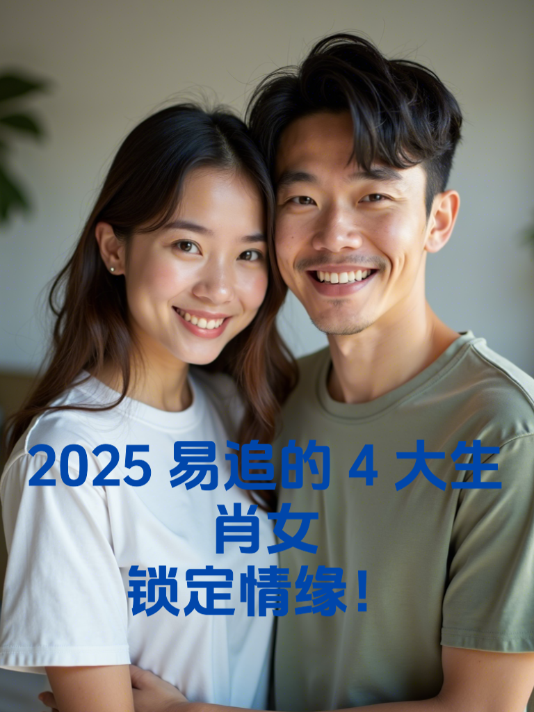 2025易追的4大生肖女，锁定情缘！