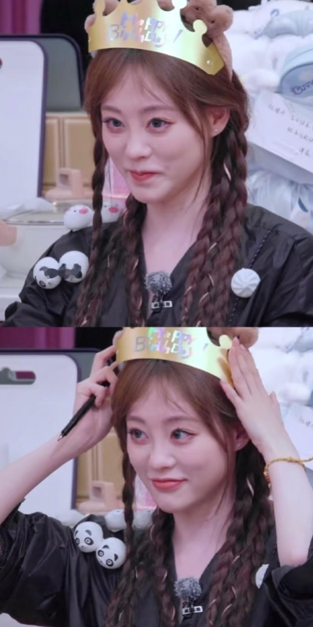 乘风破浪的姐姐每次看祝祝被感动的眼神，我都想抱抱她她是个乐观的人，也