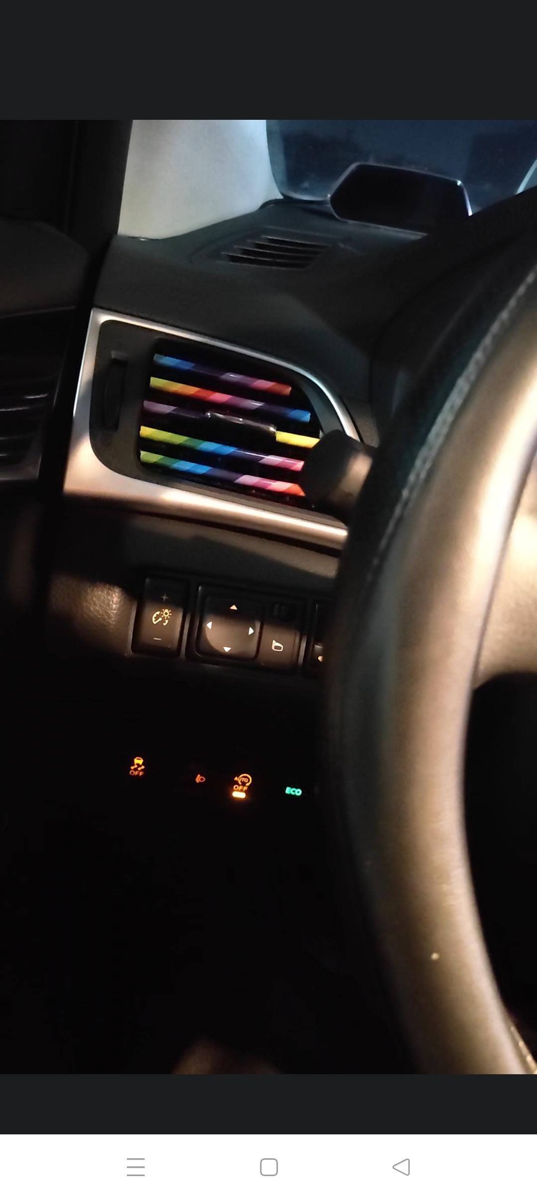 空调出风口装上装饰条是不是档次高了不少