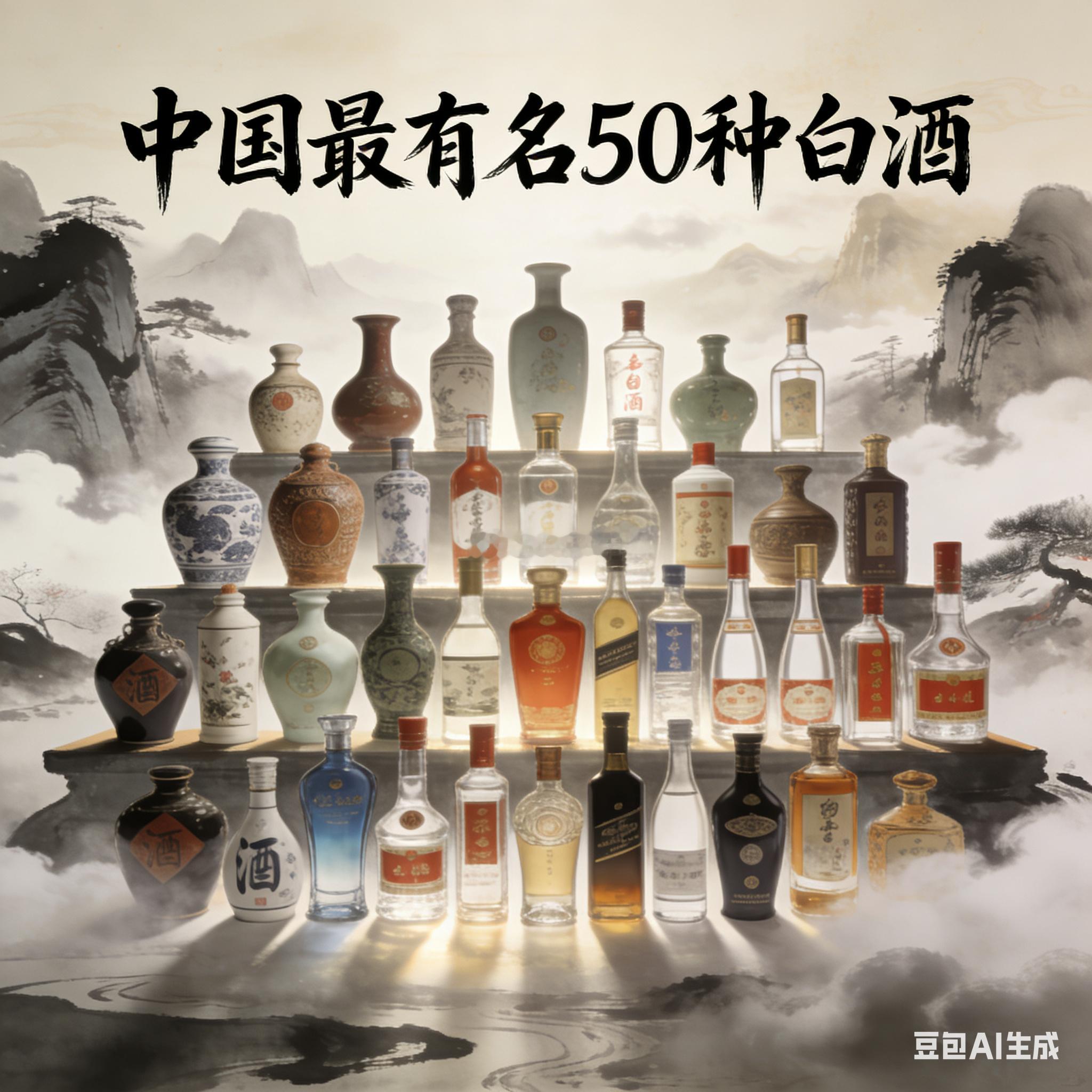 行业公司研究中国最有名的50种白酒(2025年版)一、酱香型白酒(10种)1.