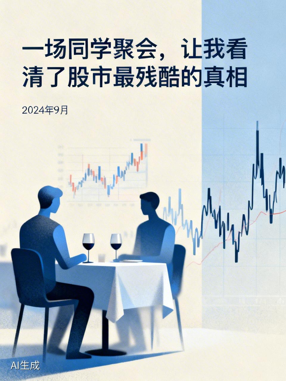 昨天，两个同学甲和乙的聚会，让我彻底无语了。2024年9月，两人同一天入市。