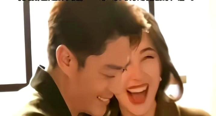 《他为什么依然单身》片场中，霍建华与朱珠拍摄吻戏时双双笑场。拍摄吻戏时两人忍