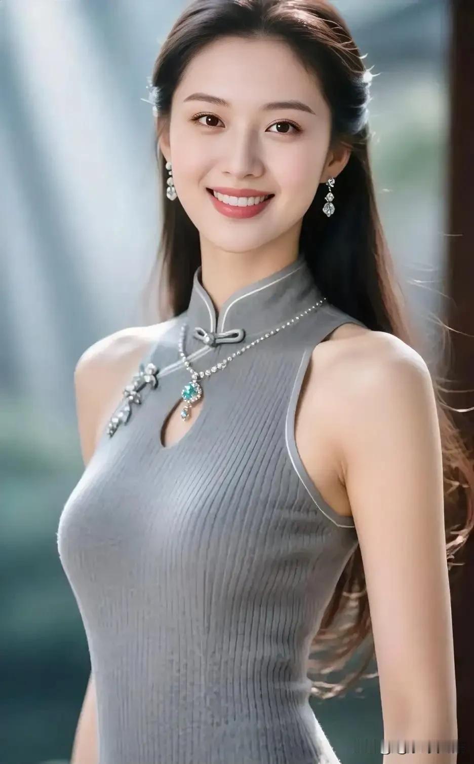 玉颜如花，笑靥如春。有没有一种笑容让你怦然心动优雅气质，迷人微笑，时尚穿搭，闪