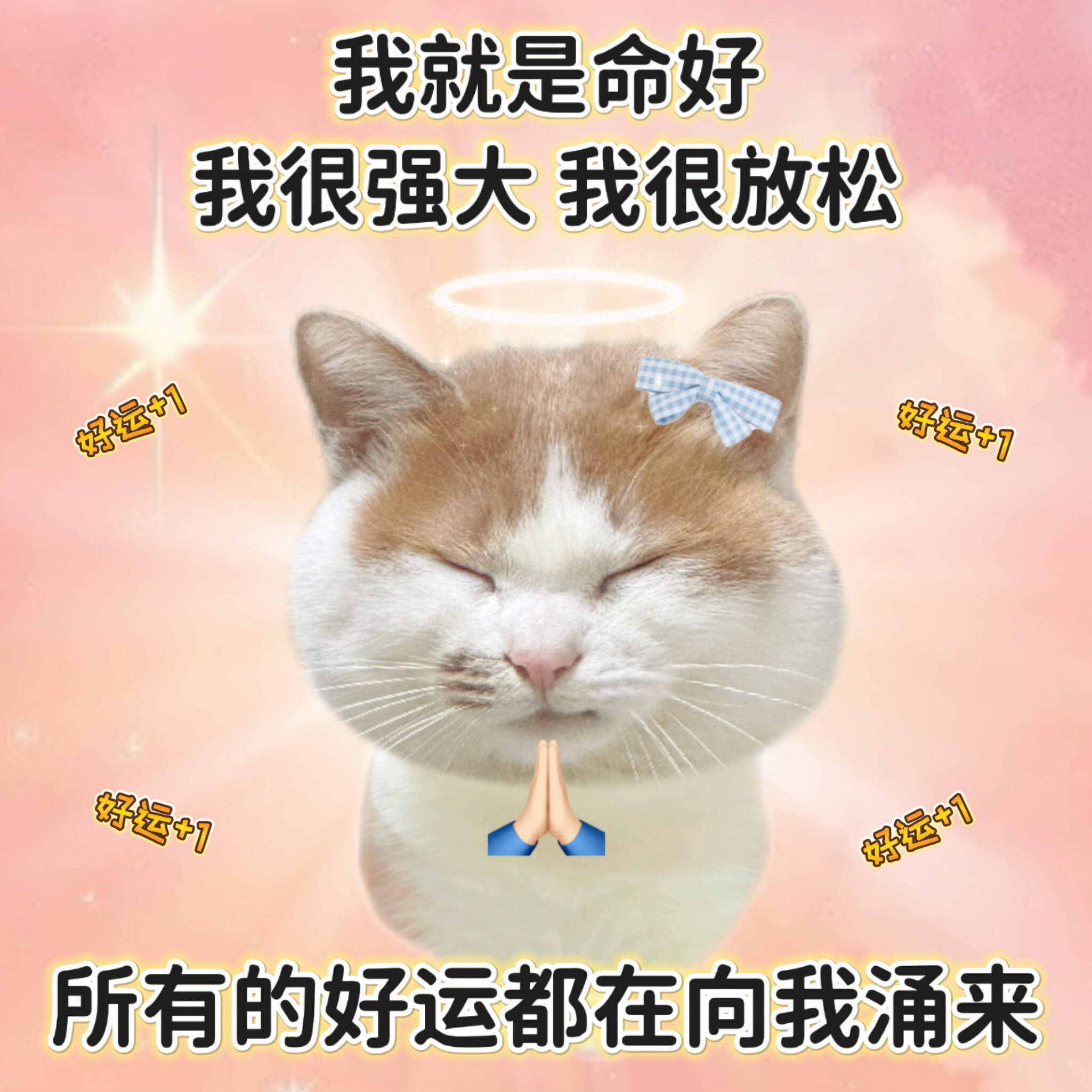 我就是命好！天选的好运之女！
