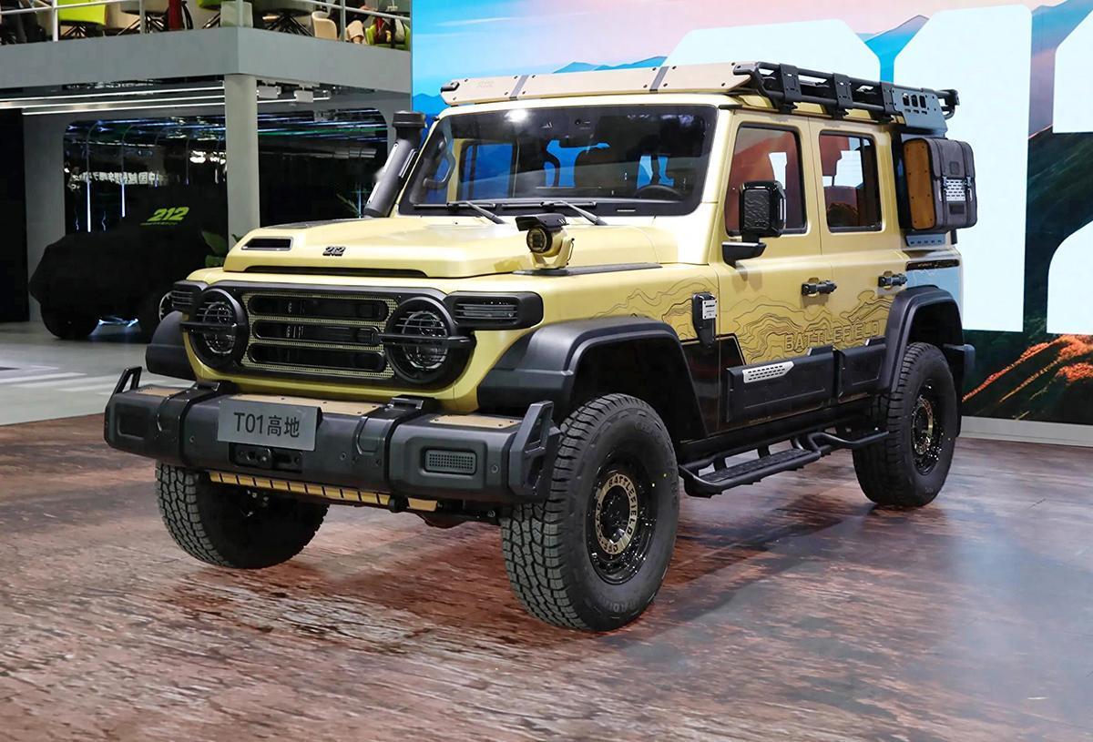 魏桥接受之后的北汽制造212是越来越有样了！当年北京汽车制造厂连同旗下的212