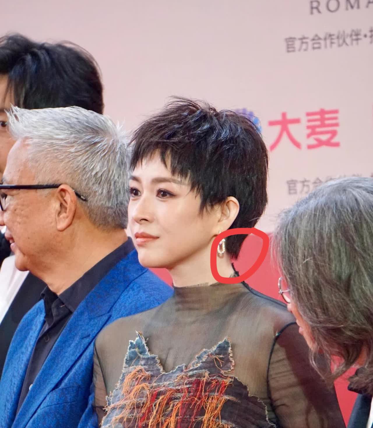 我表妹亲眼见过章子怡，她说了一个大实话，她说章子怡根本不是电视上看到的那样，