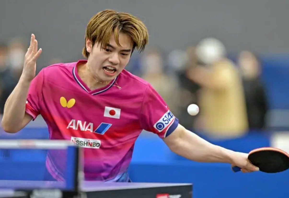 户上隼輔表示：「希望能成为球队的精神支柱」　出征世界乒乓球团体赛，作为队内最年长