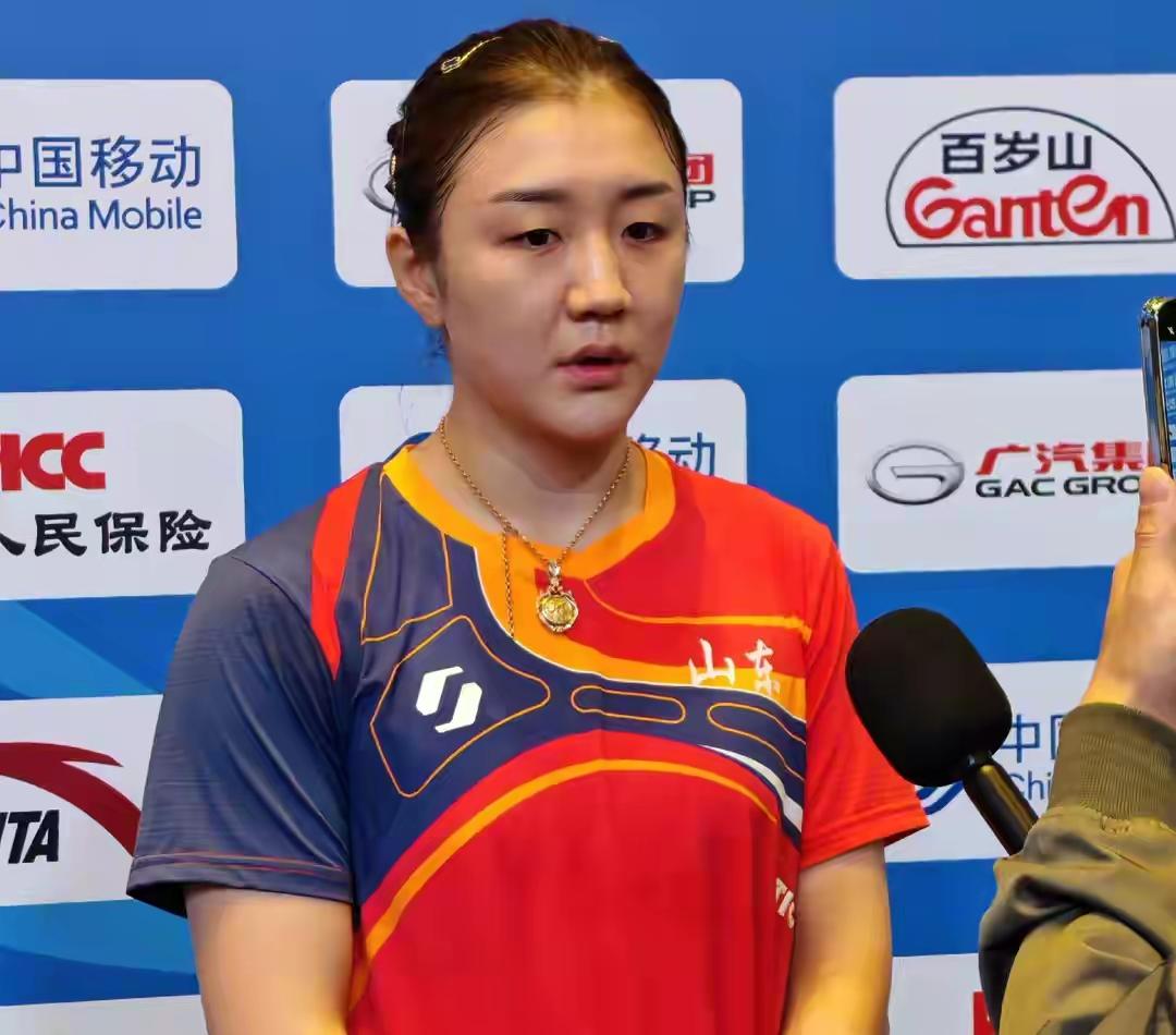 陈梦晋级决赛难度不小！全运会乒乓球女单四分之一决赛结束，随着王曼昱4：1击败王艺