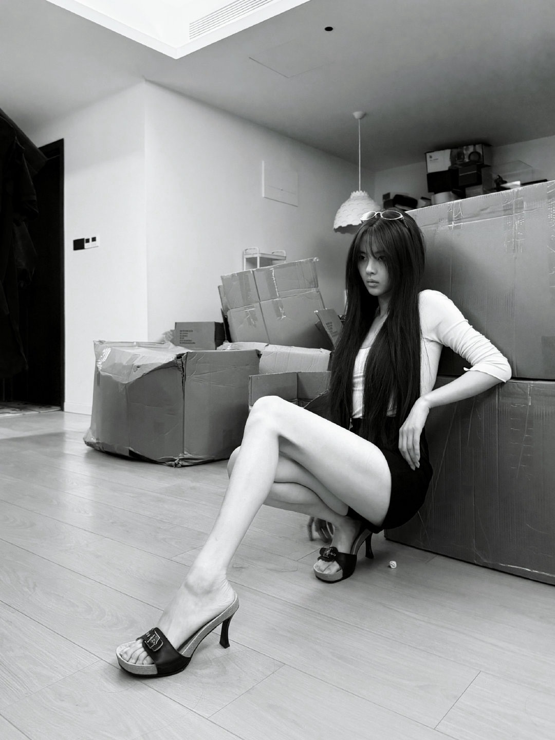 杨超越惊人的腿长和比例姐姐🤤姐姐🤤姐姐🤤杨超越，我要追随她一辈子。