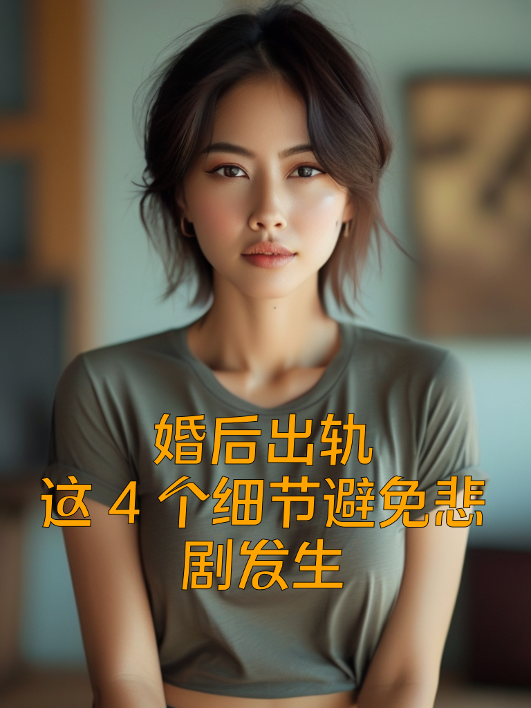 婚后出轨，这4个细节避免悲剧发生