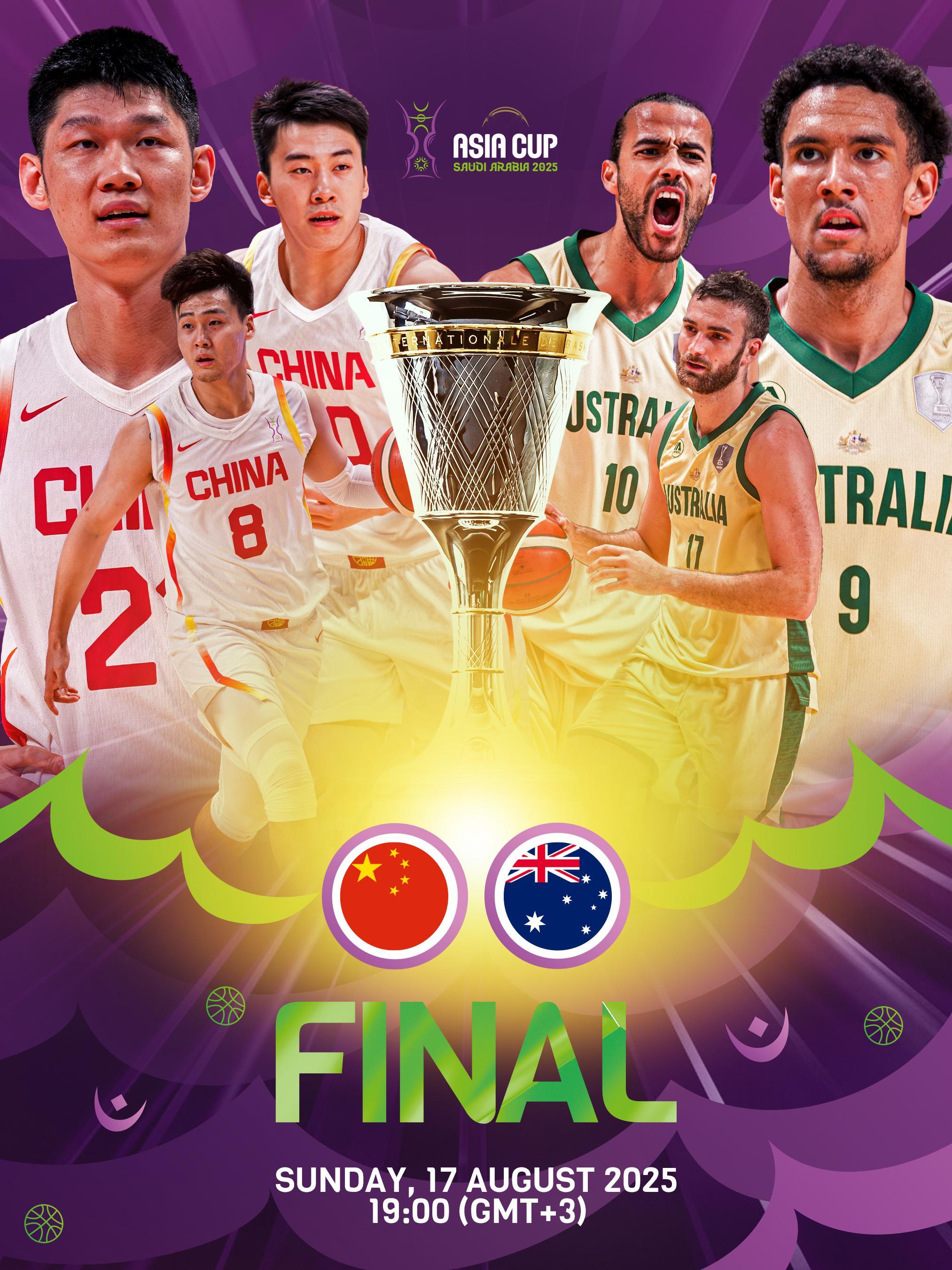 今晚24点，中国男篮vs澳大利亚，决赛，不好打，但必须干他。​​​
