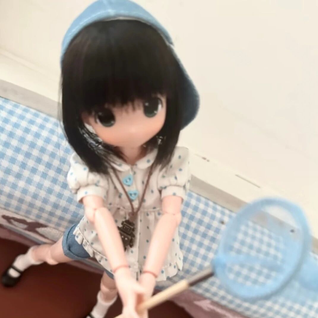 𝐖𝐞𝐂𝐡𝐚𝐭｜蓝色系风格女生头像​​​​