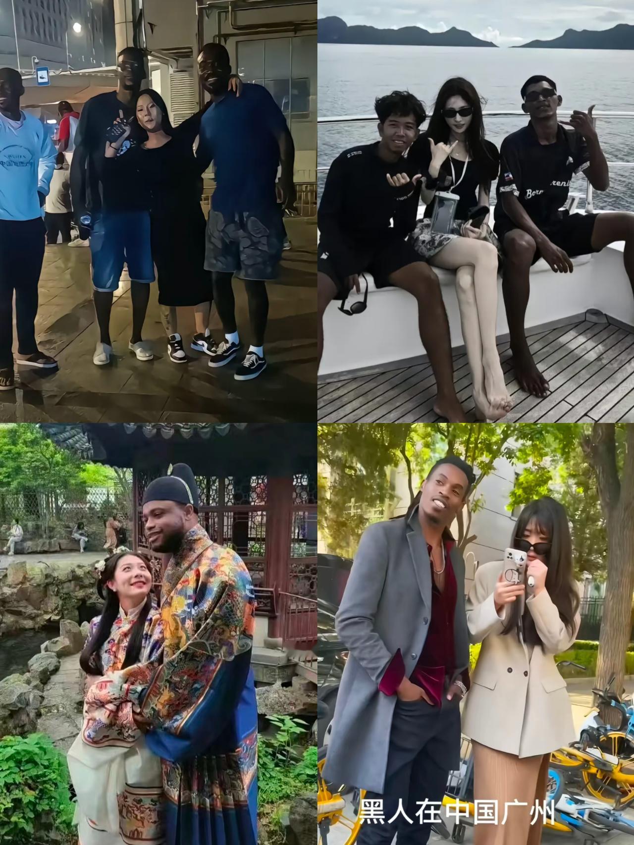 抖上有位黑人博主，专门纪录在中国学习、生活黑人的情感经历。看他社媒账号里的内容，