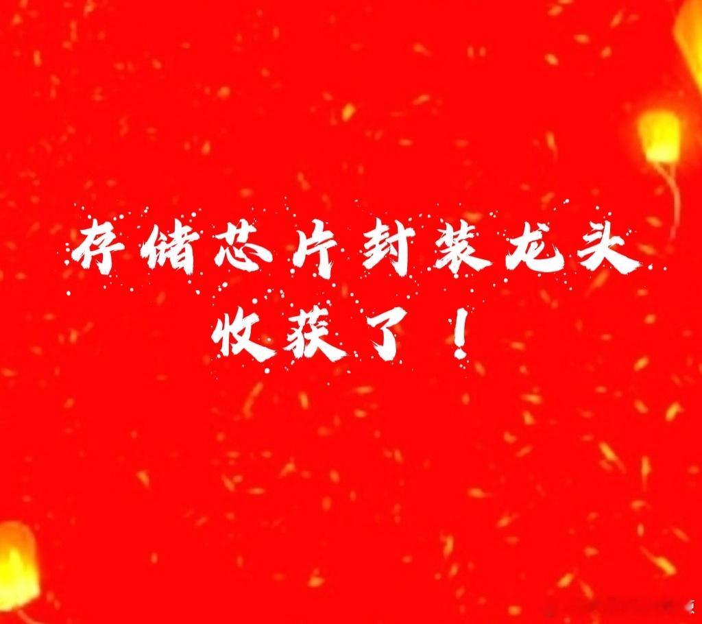【存储芯片封装龙头收获】阿深全是国内存储芯片封装龙头，2019年2020年做科技