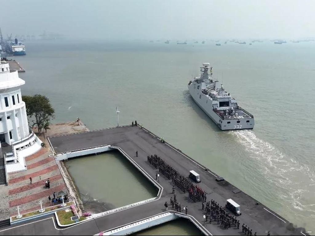 印尼海军没有派舰参加今年的环太军演（RIMPAC2026），却于昨天派遣332