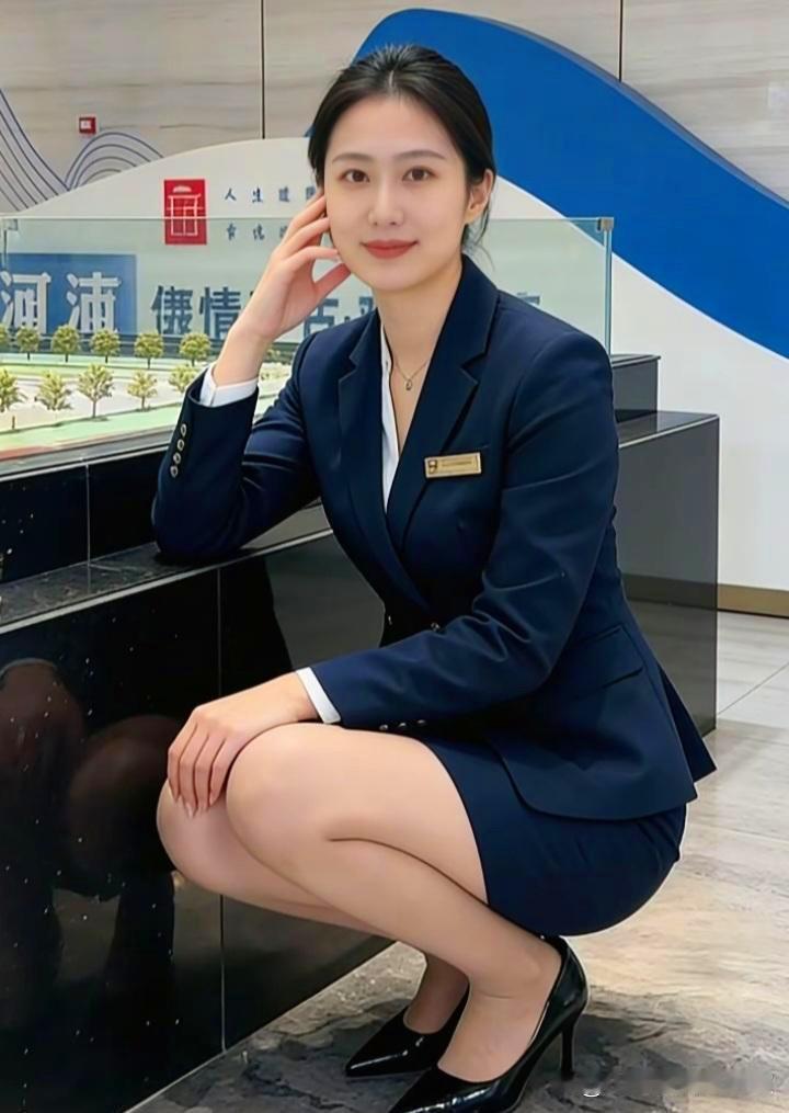 在首饰店里，有一位美女店长。