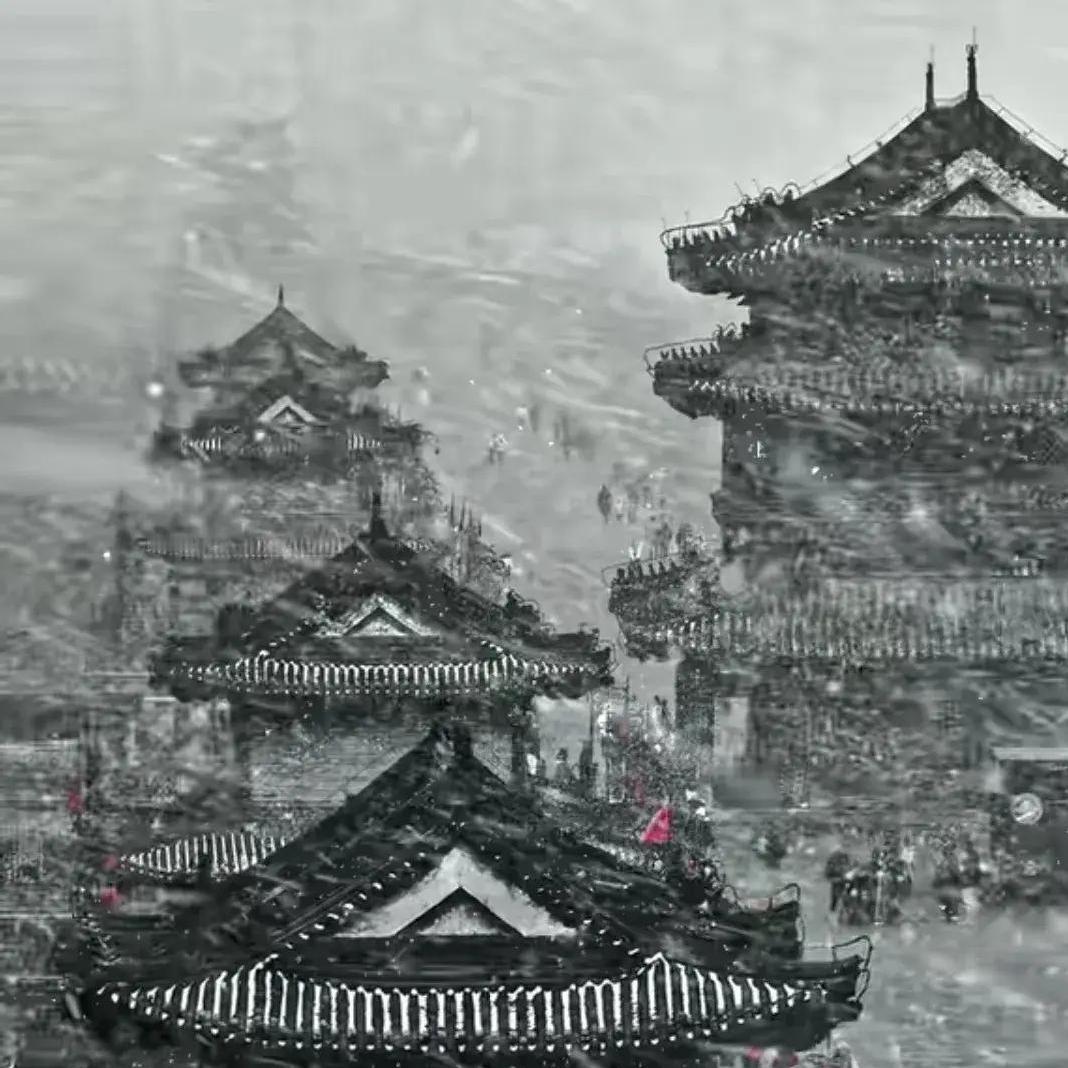 西安雪夜机场太暖人心！16万人返程高峰突降暴雪正月初七返程高峰，16万人挤