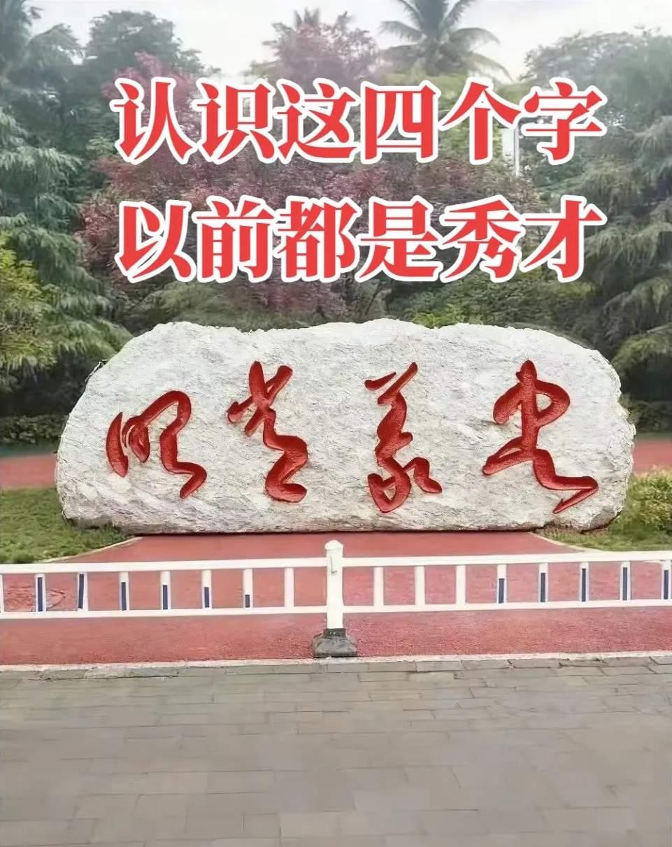 这石碑上的字是行书还是草书？有人认识吗？我只认识左边第一个字“明”。有全部认识的