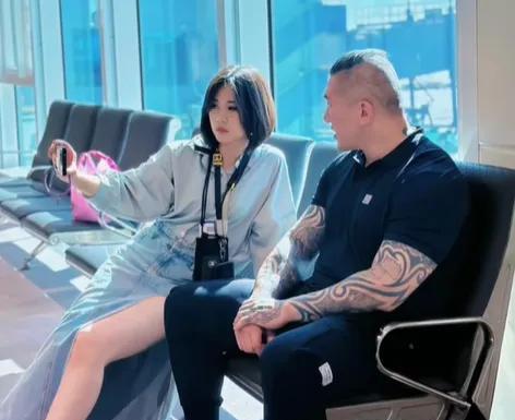 “馆长”陈之汉大陆行，有一名来自中天的女记者全程采访，熟悉台湾新闻的人都知道中天