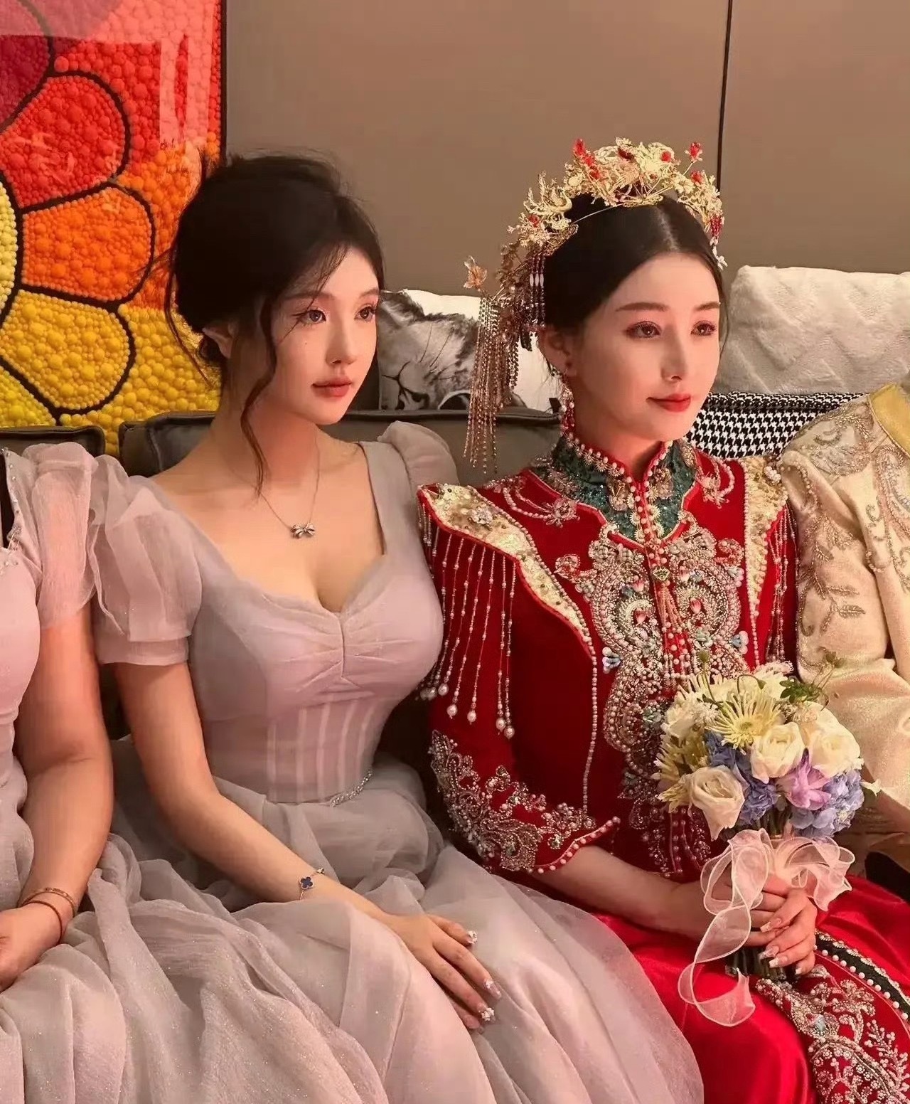 实话实说，伴娘真的有点喧宾夺主了​​​