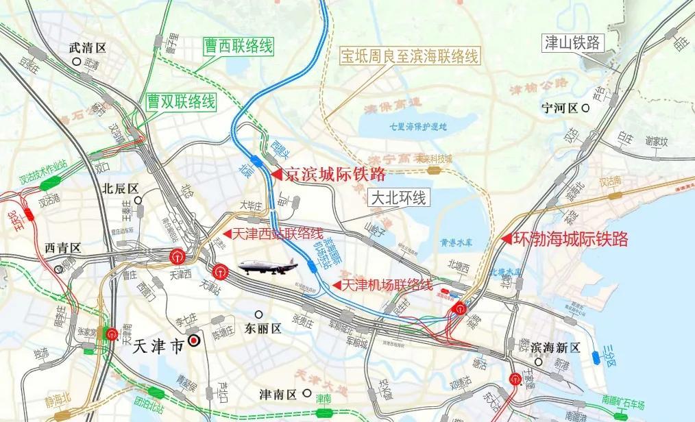 京滨铁路天津机场站主体工程启动招标空铁联运枢纽建设迈入实质阶段2025年7月