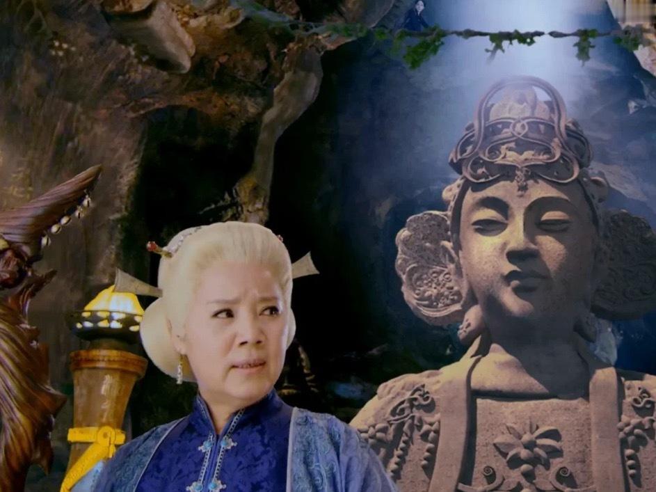 提问：图片中有杨幂请问在哪里哈哈哈哈二刷古剑奇谭，现在再看以前的剧简直是喜剧来