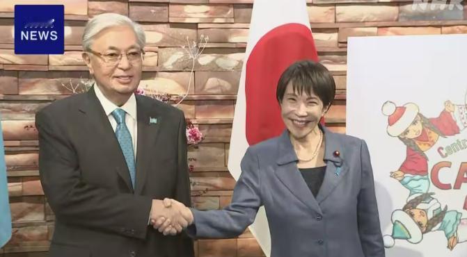 12月18日，哈萨克斯坦总统说：“日本虽然是远邻，但却是可靠的亚洲伙伴，我们重视