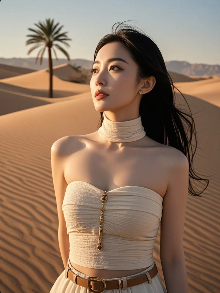 月牙泉和敦煌美人，哪个更让你心动？