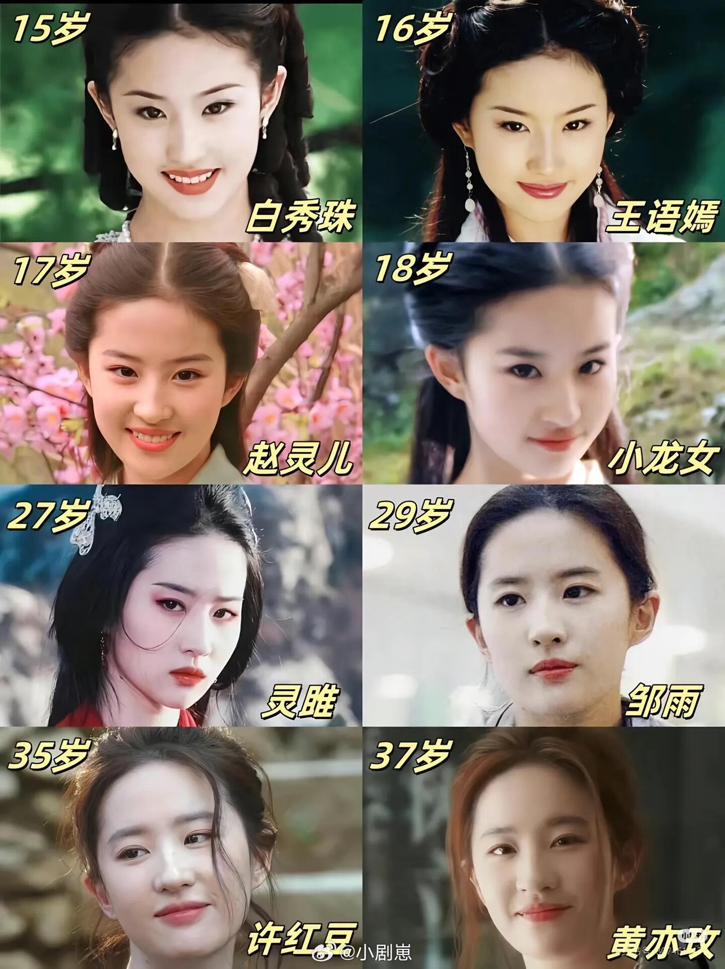 刘亦菲刘亦菲每个阶段都是无敌的存在刘亦菲‖