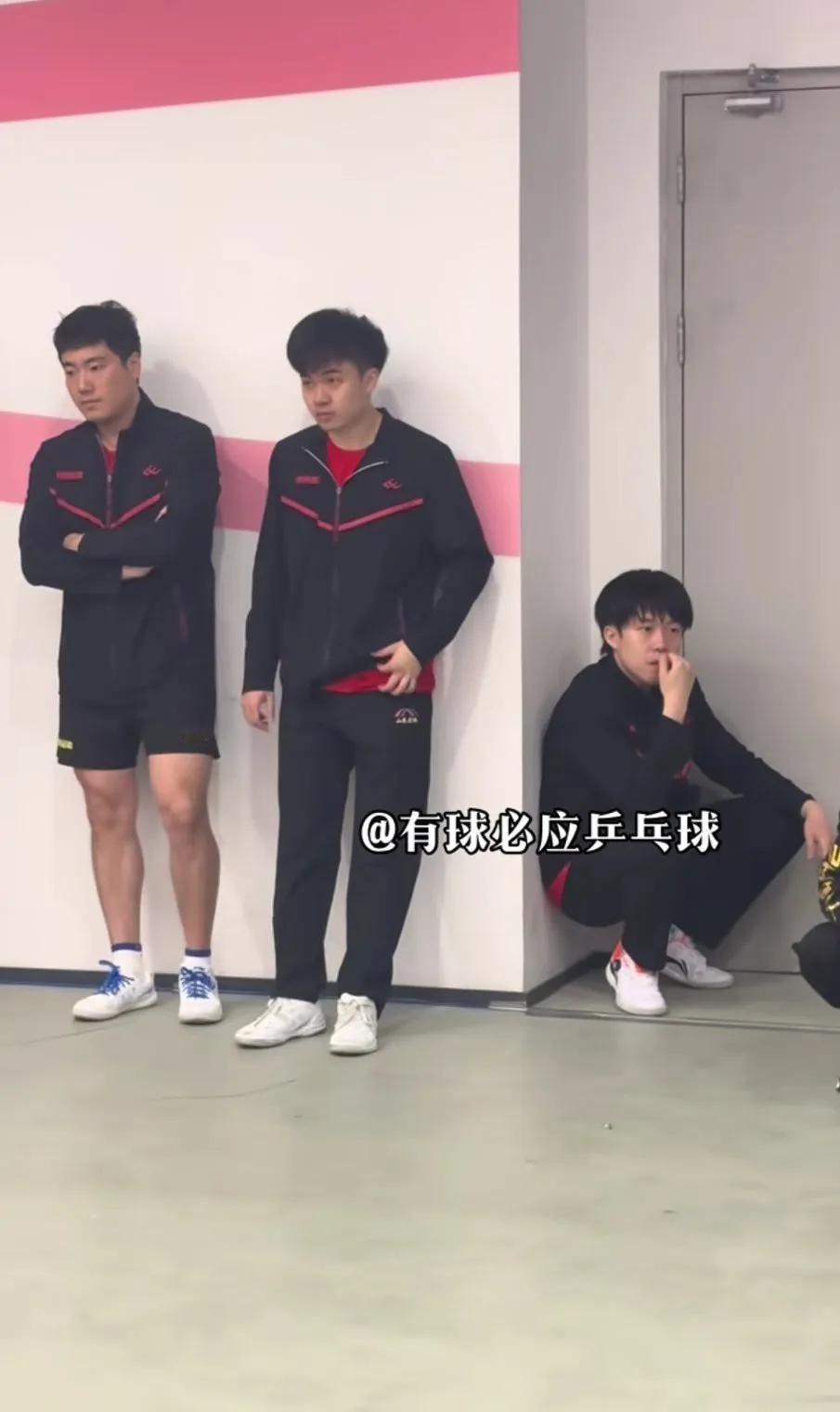 王楚钦蹲出了产房门口的感觉！[捂脸哭]人见人爱的靓仔球品人品都一级棒的靓