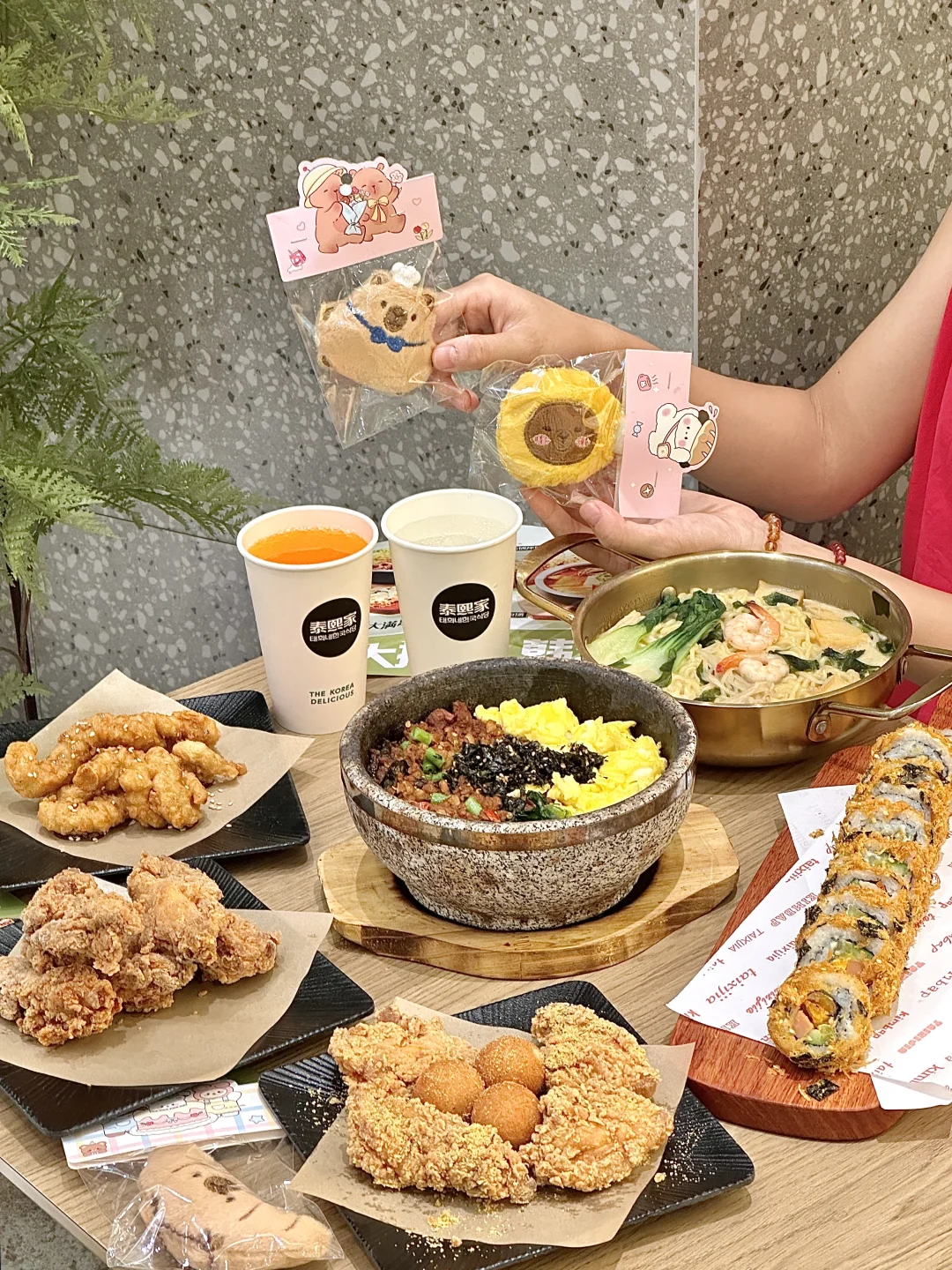 在深圳，龙岗的！！这家韩餐真的很可！！