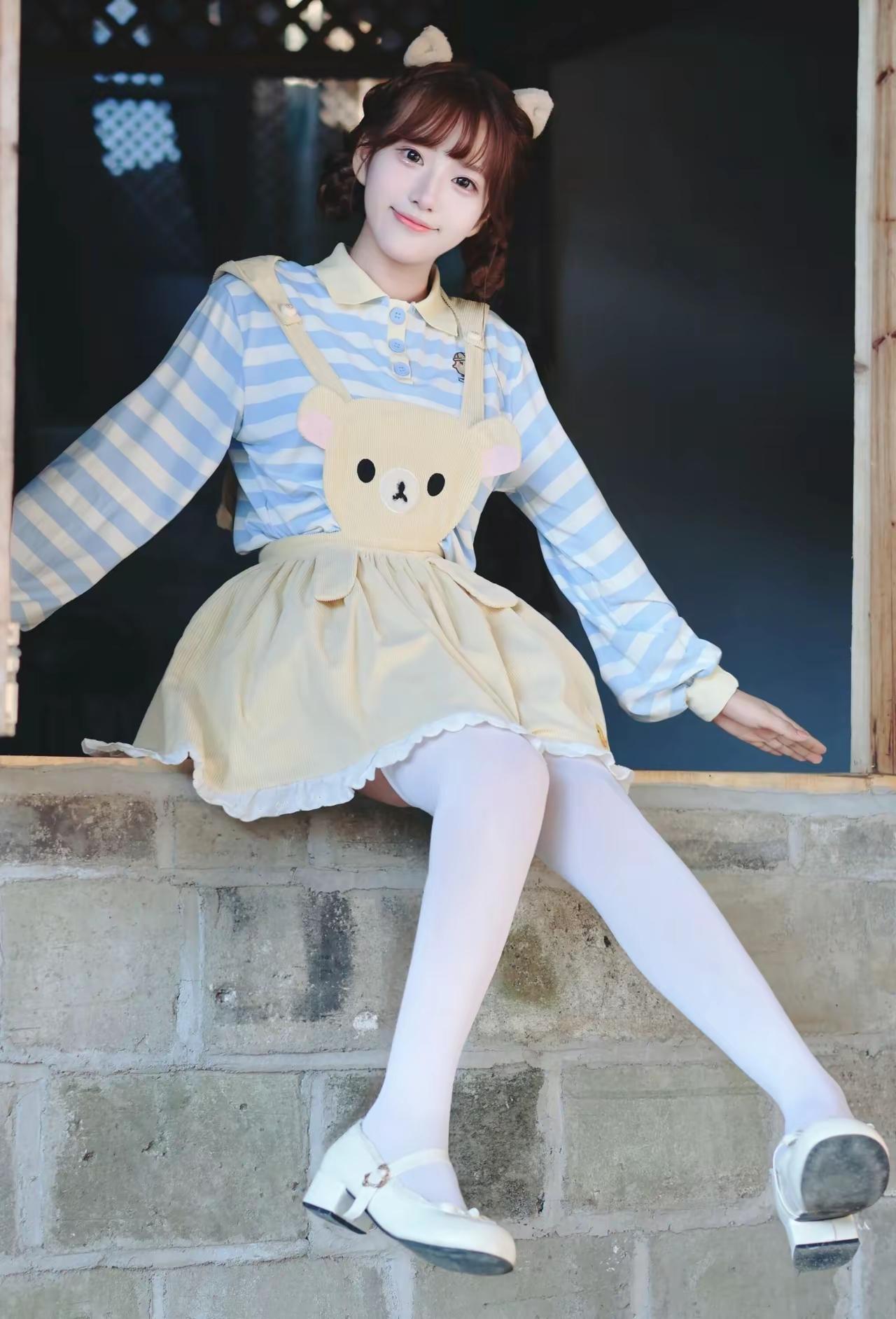 元气少女穿搭指南💕白丝