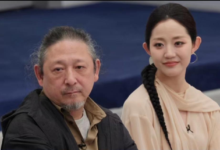 57岁的音乐制作人三宝老师送自己33岁的娇妻万千惠上节目，失去表情管理了，最近万