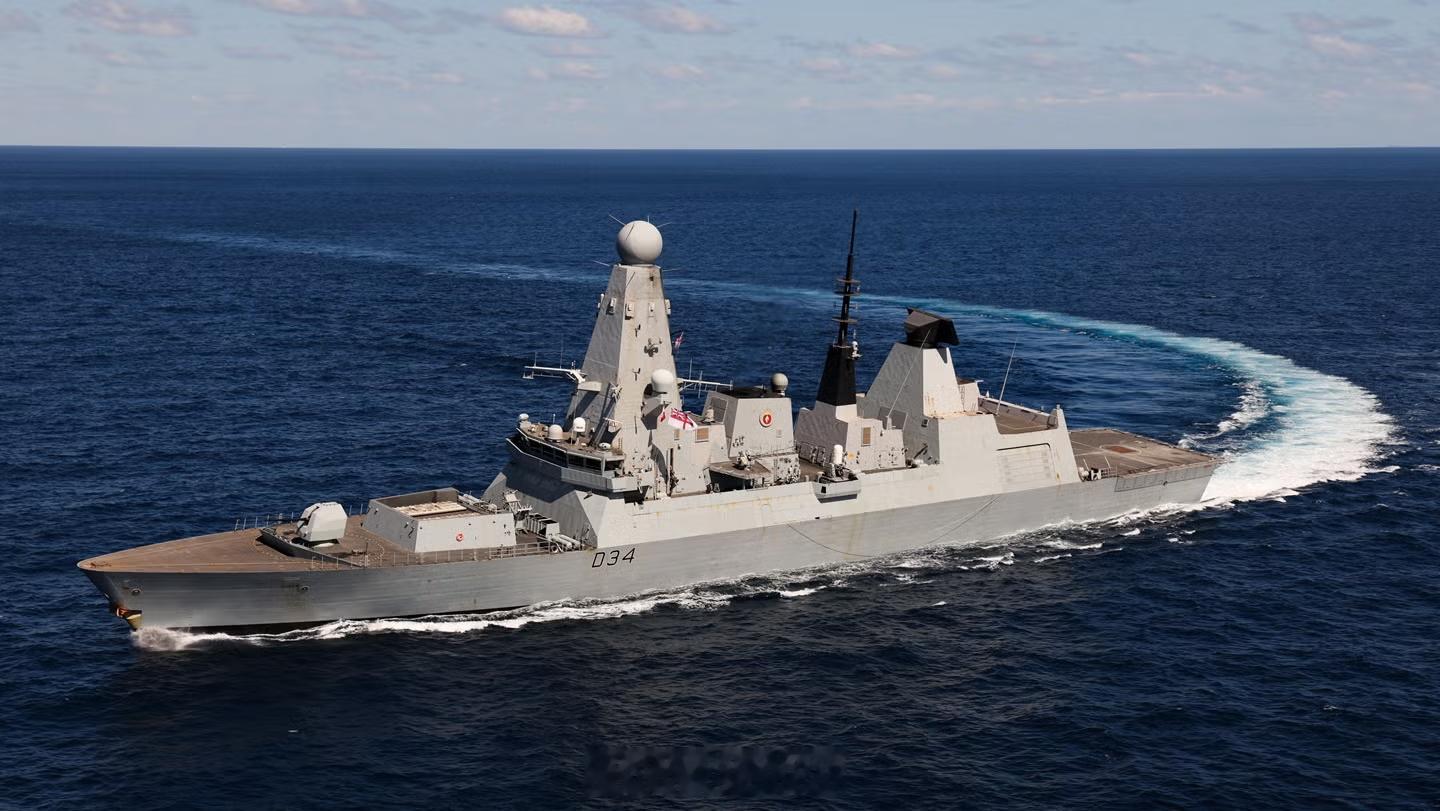 喜大普奔：英国半数驱逐舰队的动力问题现已得到解决英国皇家海军的三艘45型驱逐