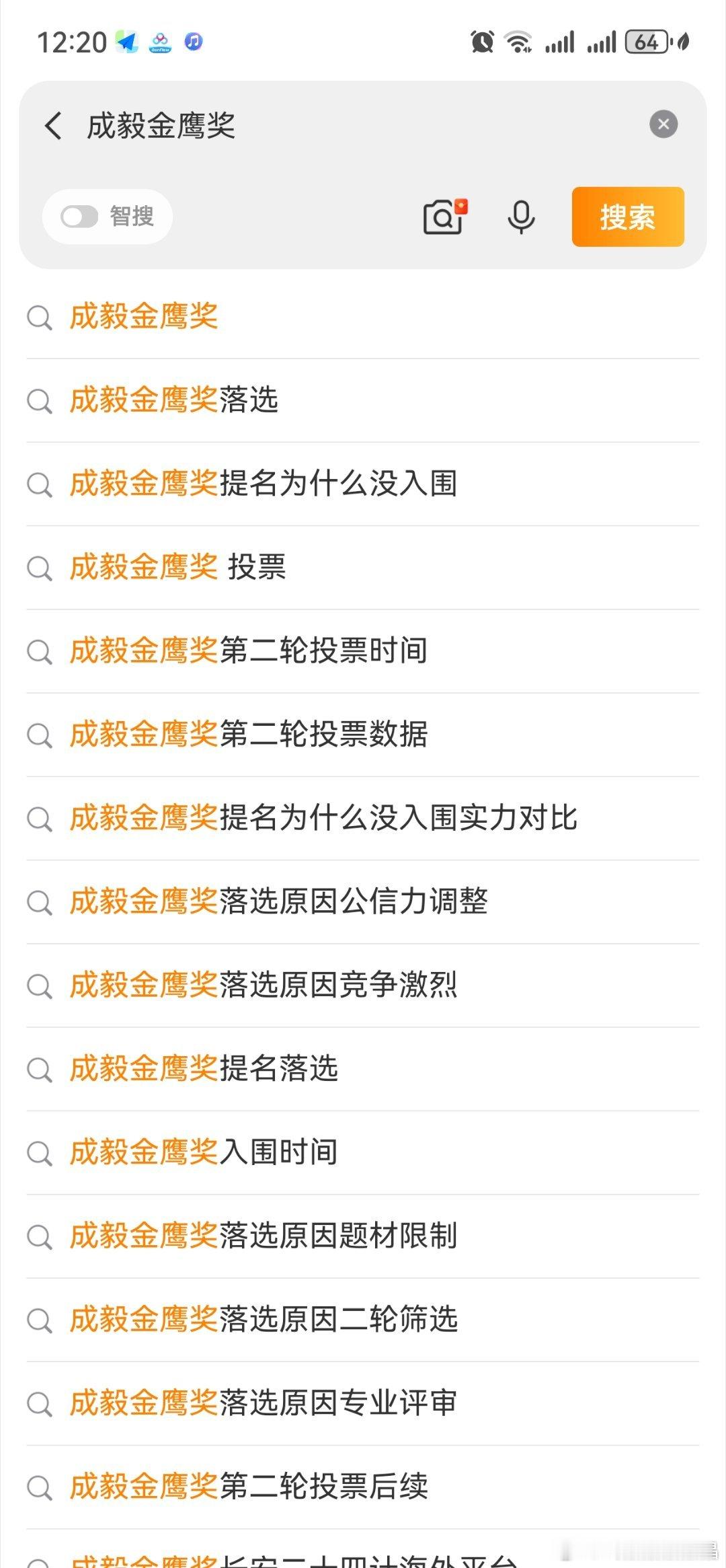 香港报纸报道双十二落选金鹰奖，呃粉还嘴硬没报名，没报名怎么第二轮落选的？