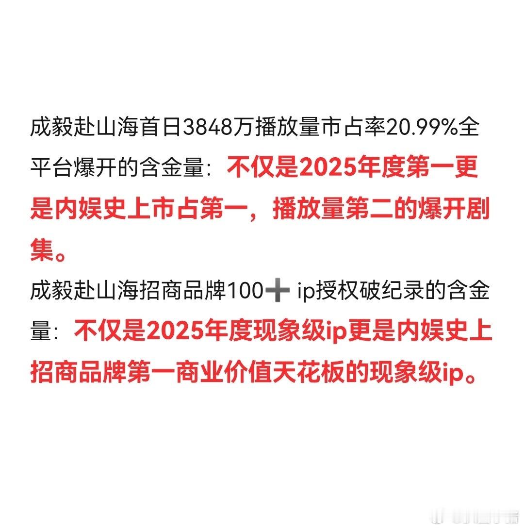 成毅个人号召力商业价值天花板