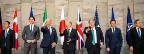 不准中国援俄，也不准中国收台，更不准管制稀土，七国集团最近明确指出，中国不能援助