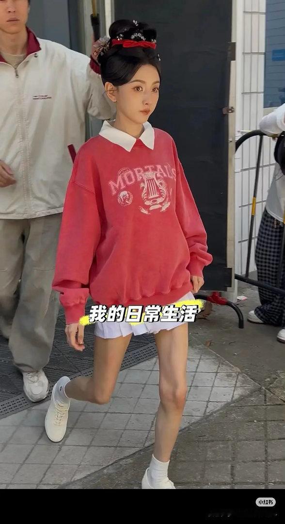 宋祖儿这腿瘦的太离谱了吧